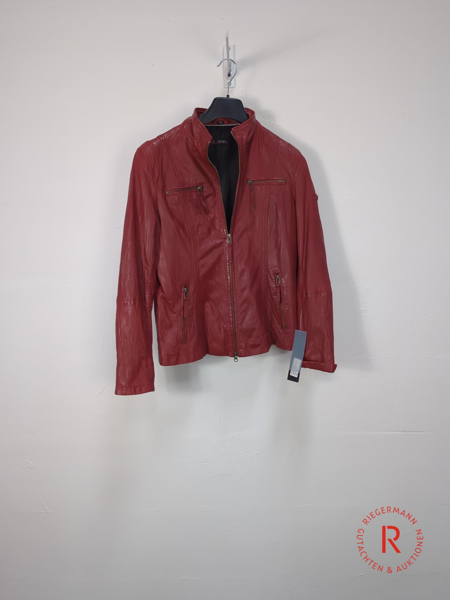 DAMEN LEDERJACKE GRÖSSE 42